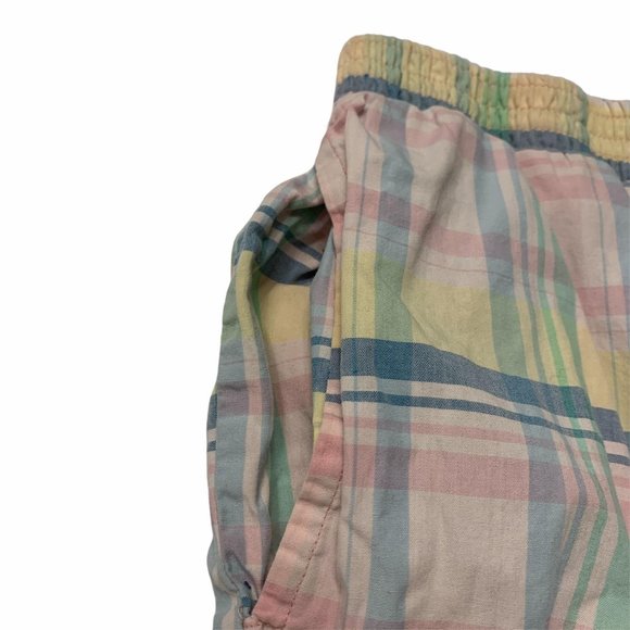 Vintage Jockey Button Fly Pastel Plaid Shorts Lg. - Picture 5 of 9